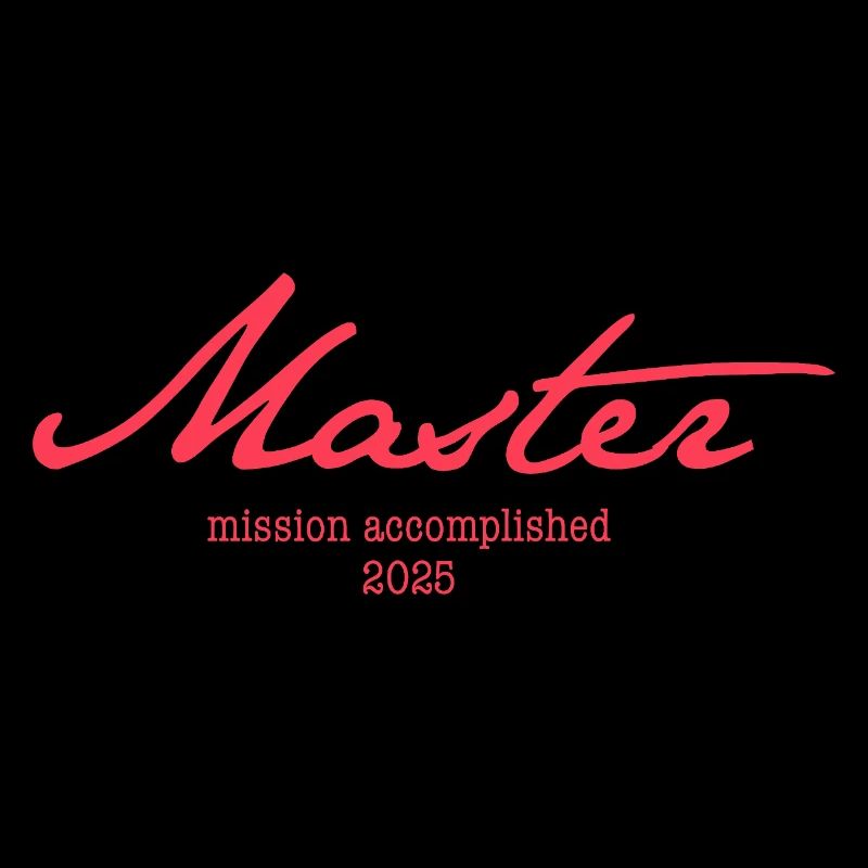 Master Abschluss '25 - Mission accomplished