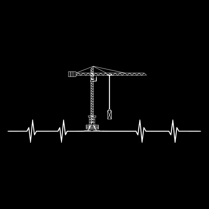 Crane on the construction site