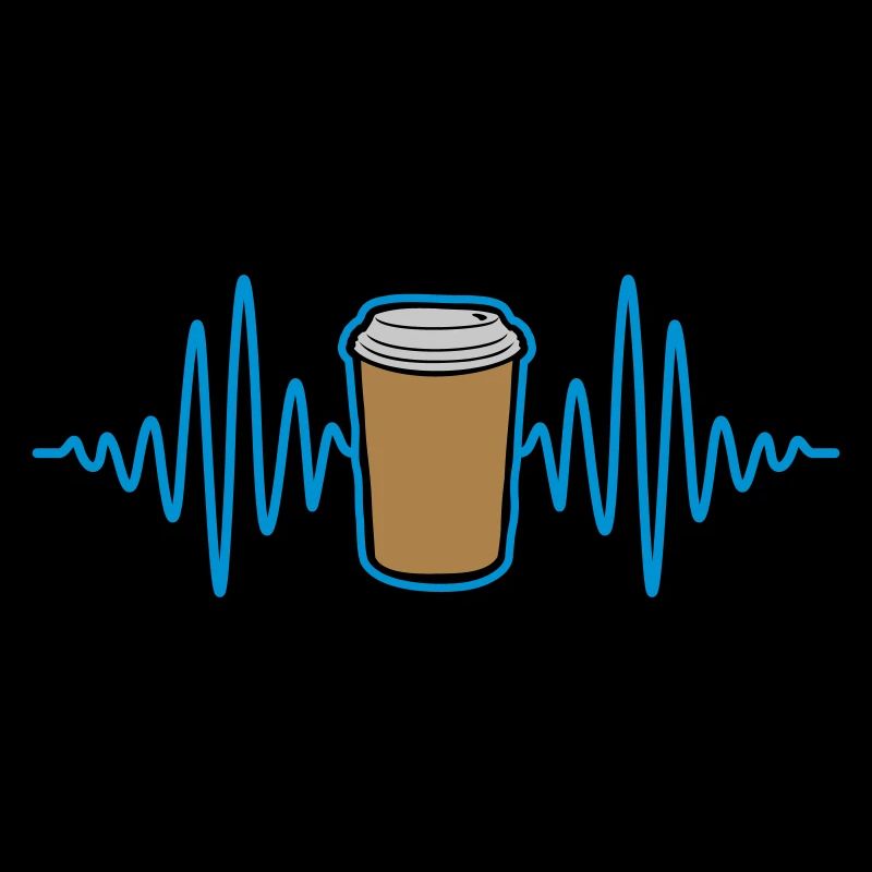 Frequenz Kaffee Becher unterwegs