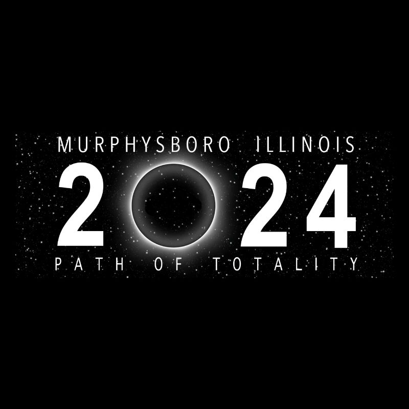 Eclipse de Soleil Murphysboro Illinois 8 avril 2024