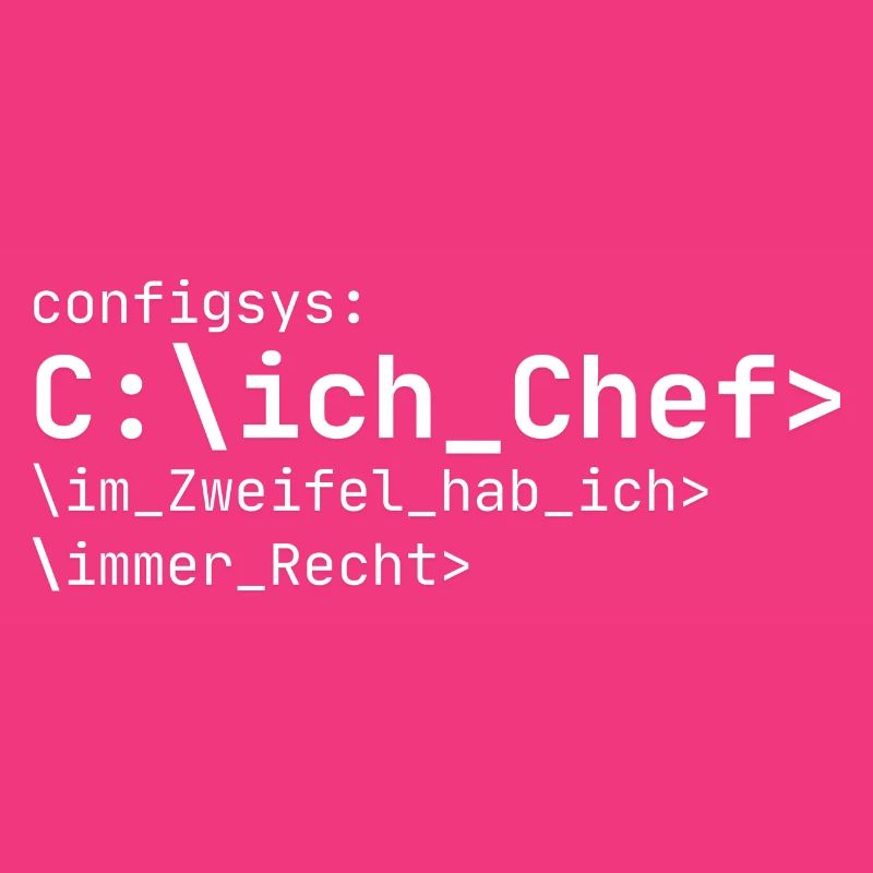 ich Chef