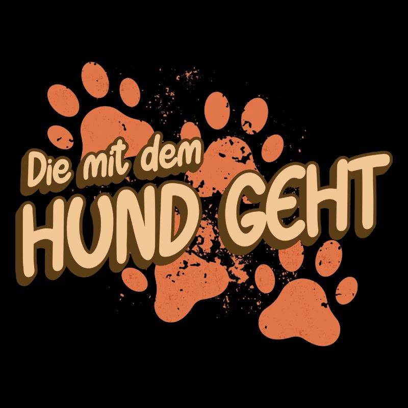 Die mit dem Hund geht