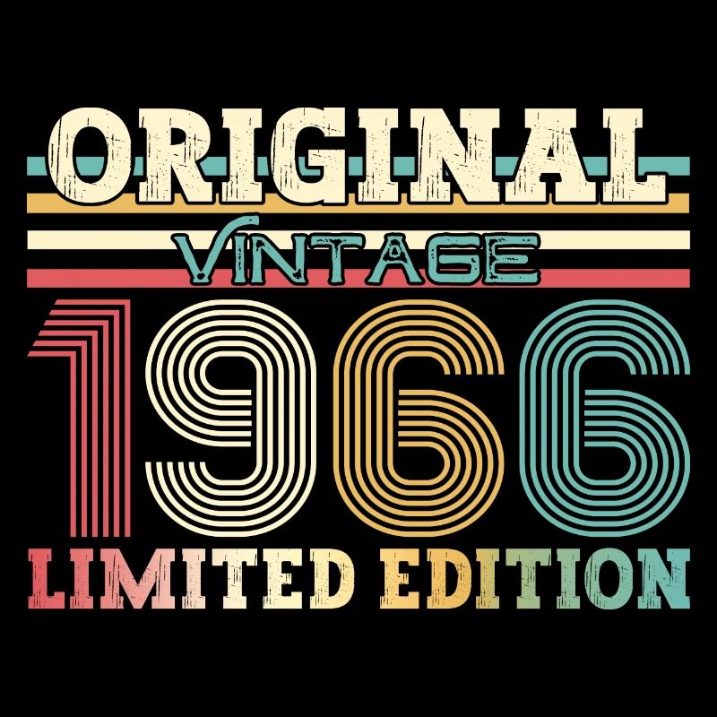Original 1966 Millésime 1966 Anniversaire 1966