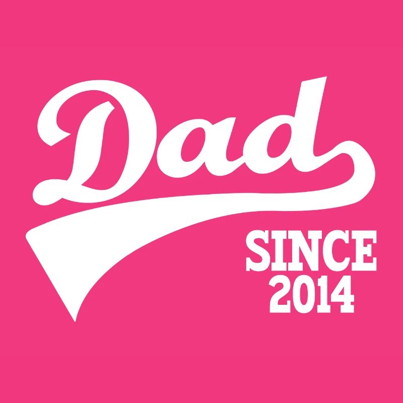 Father Since Father's Day 2014 Retro