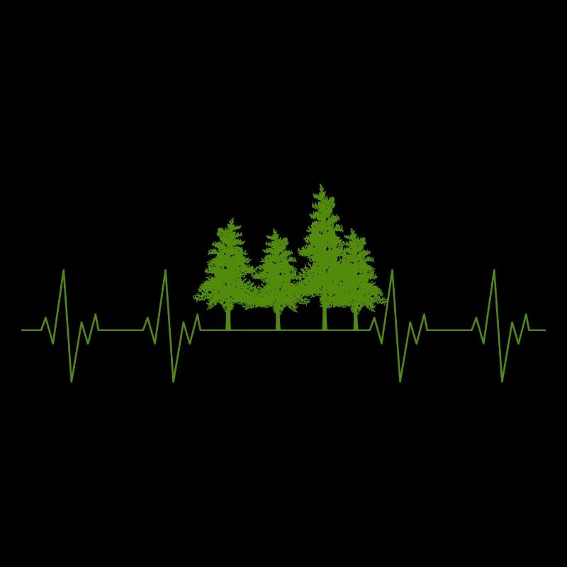 Tree Forest Nature Heartbeat