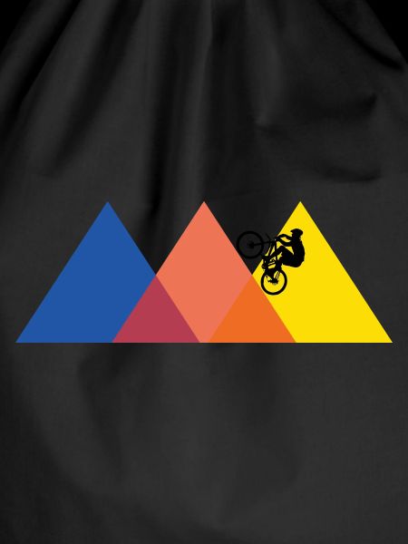 Mountain biker cycling cycling