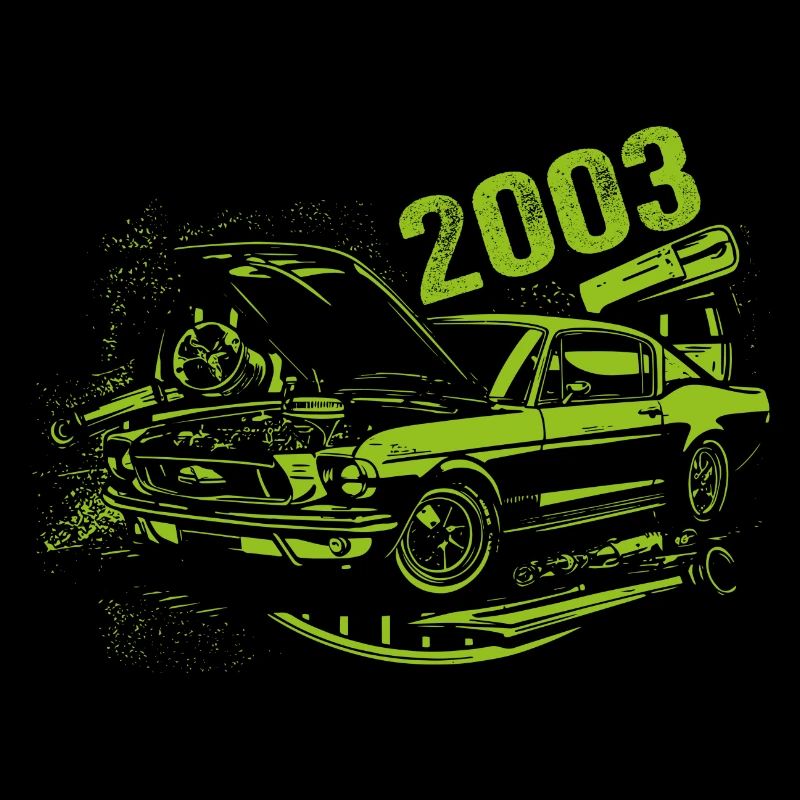 2003 Geburtstag Oldtimer Modell 2003 Vintage 2003