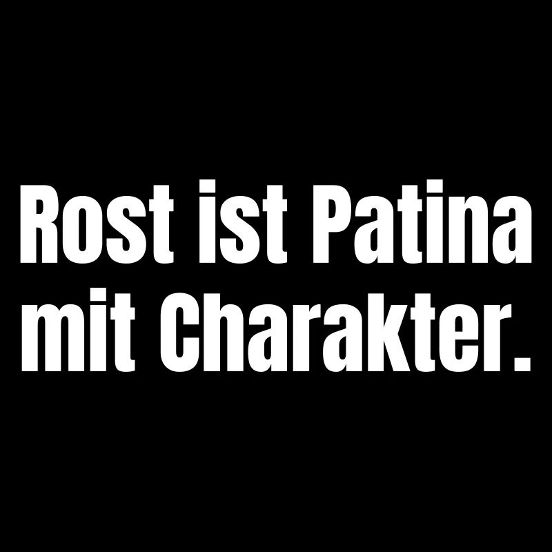 Rust is patina with character