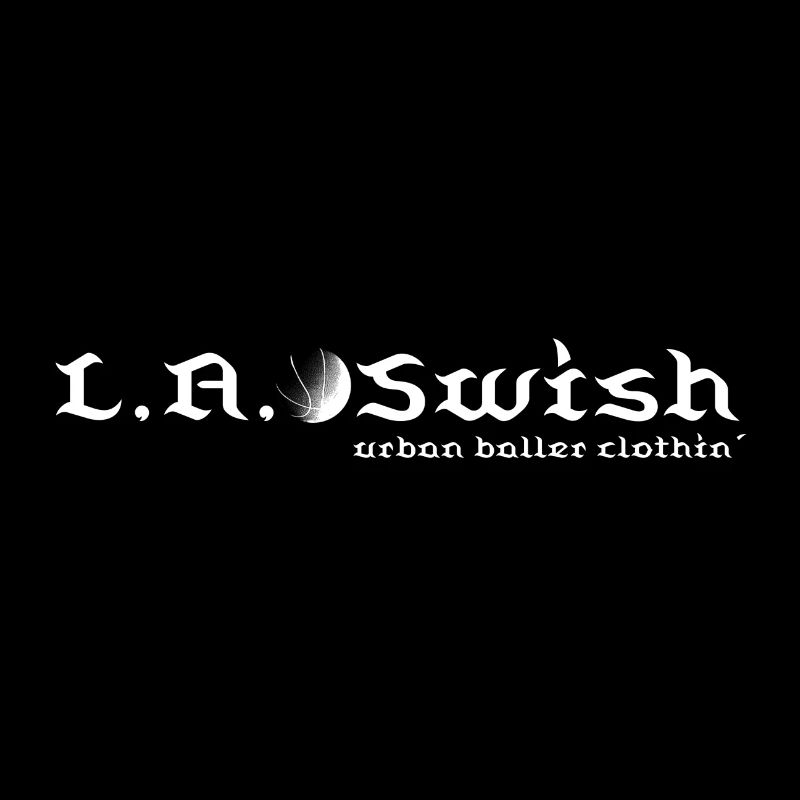 L.A. Swish Classic Logo White