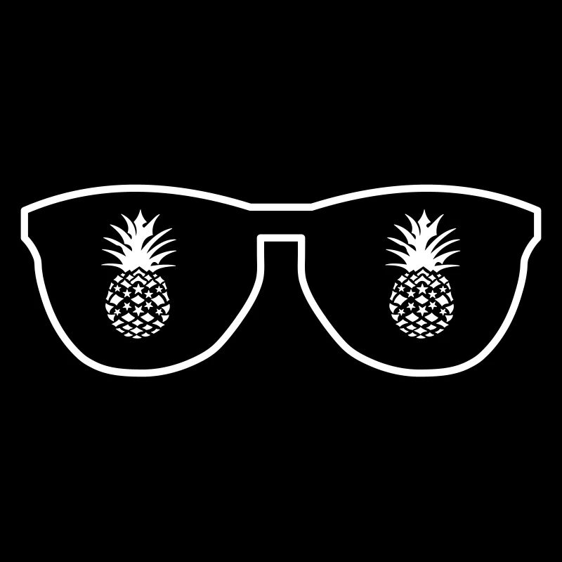 Cool pineapple glasses