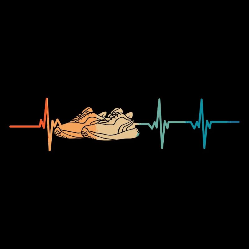 Heartbeat Athletic Shoes