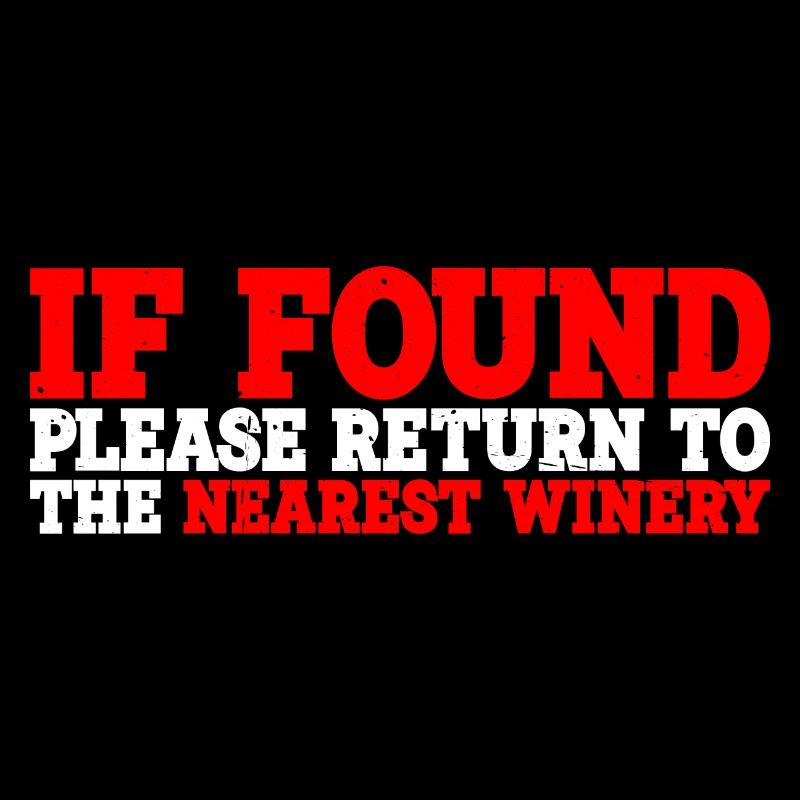 If Found Please Return To The Nearest Winery 4