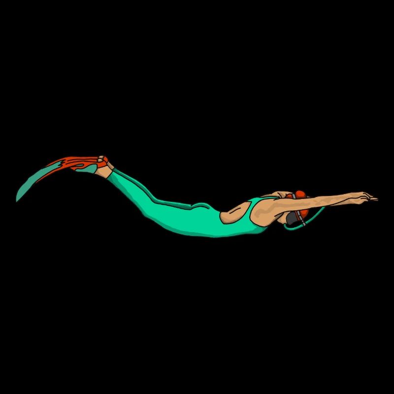 Flossenschwimmer