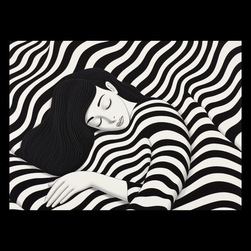 Sleeping Lady Design Merch