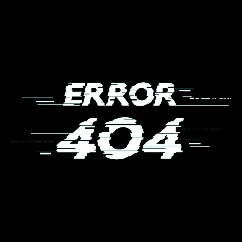 ERROR 404 Meldung / Turkis