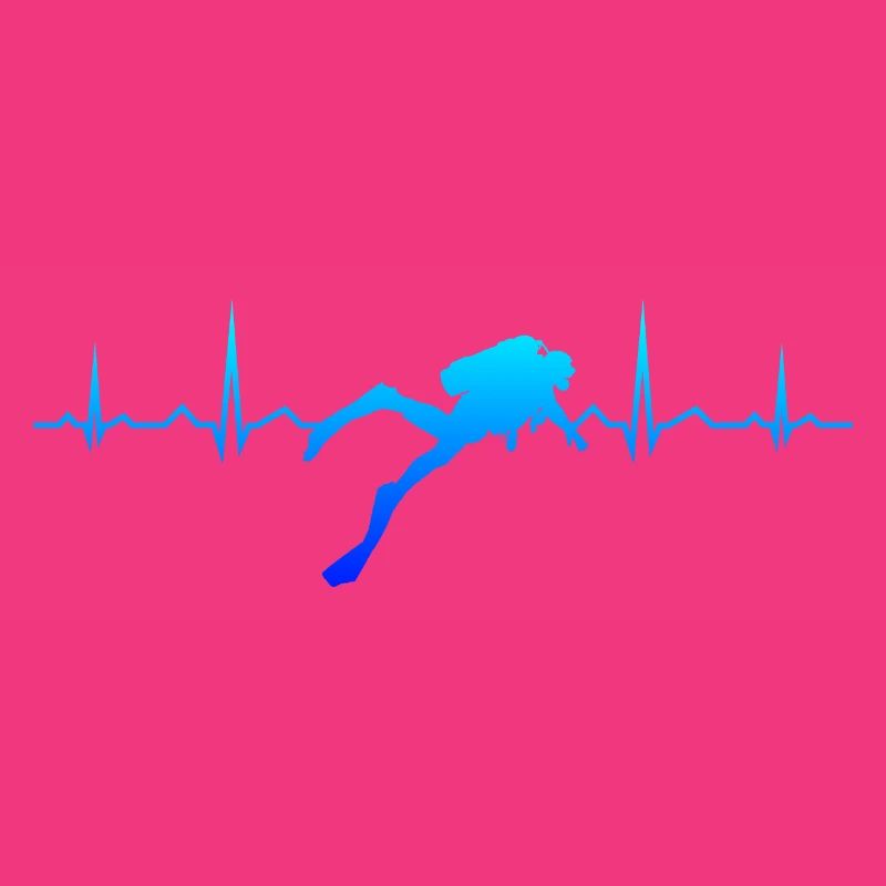 Heartbeat Diver Plongée plongée plongée sous-marine