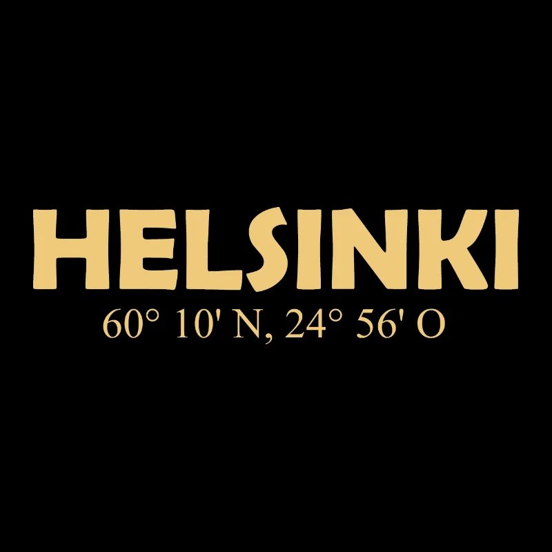 Helsinki Finland - Coordinates Longitude Latitude