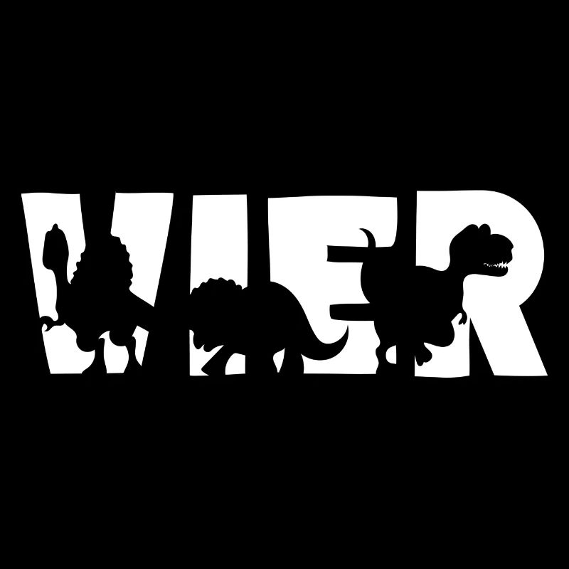 VIER Jahre Dinosaurier Kinder Geburtstag