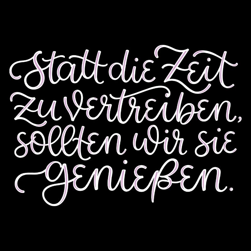 Zeit Genießen