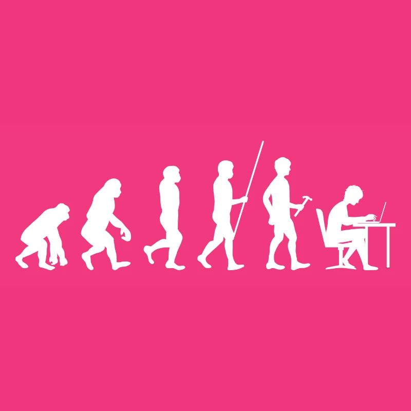 Evolution Work Man Funny Worker Humor
