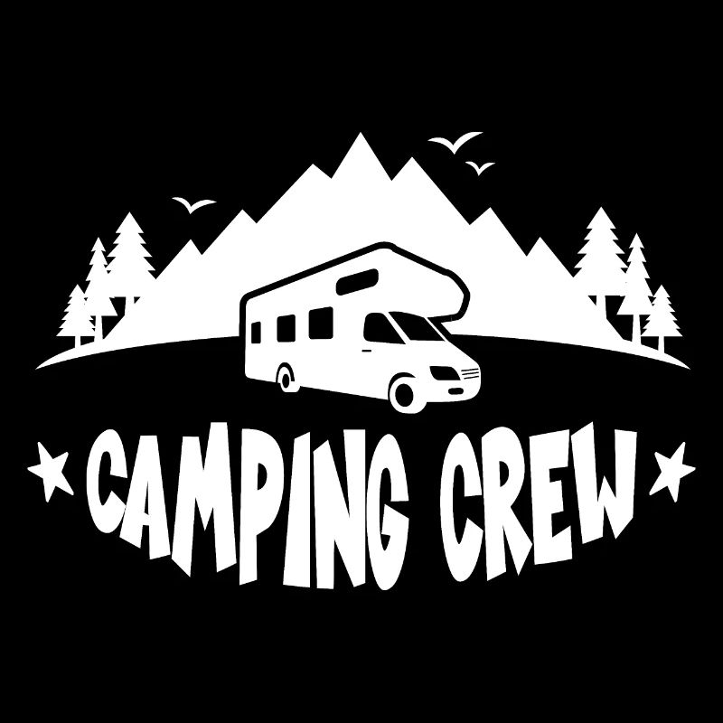 CAMPING CREW TEAM CAMPER CAMPER
