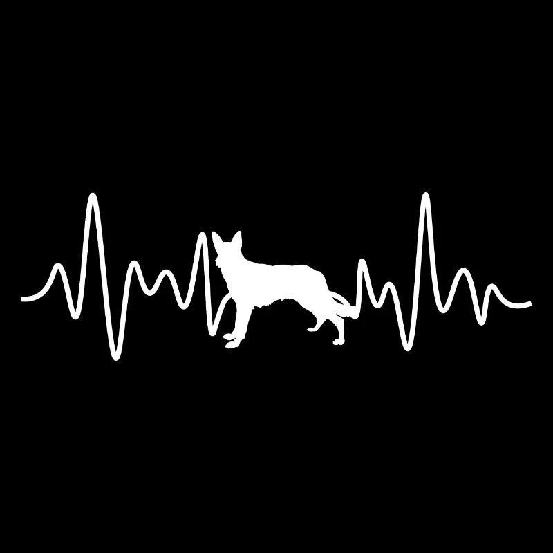 German Shepherd Heartbeat