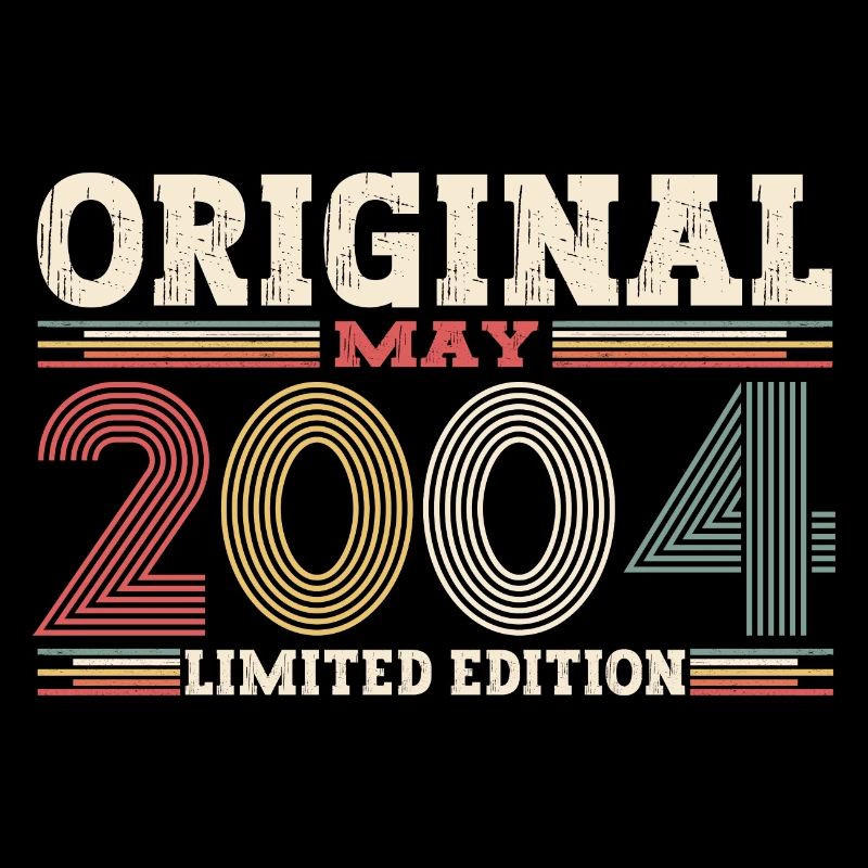 Original Mai 2004 Millésime 2004 Anniversaire 2004