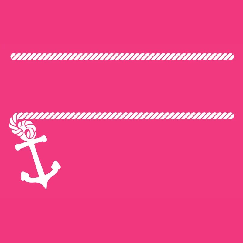 Maritime frame with anchor