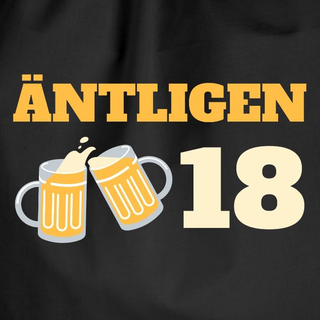 Äntligen 18 - 18 års present