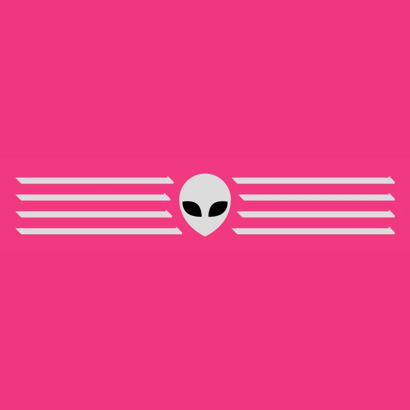 Emblème de dessin extraterrestre Strokes