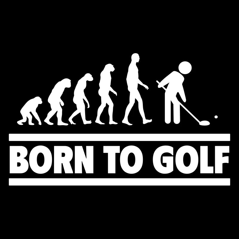 Golf Evolution Perfektes Geschenk für Golfer