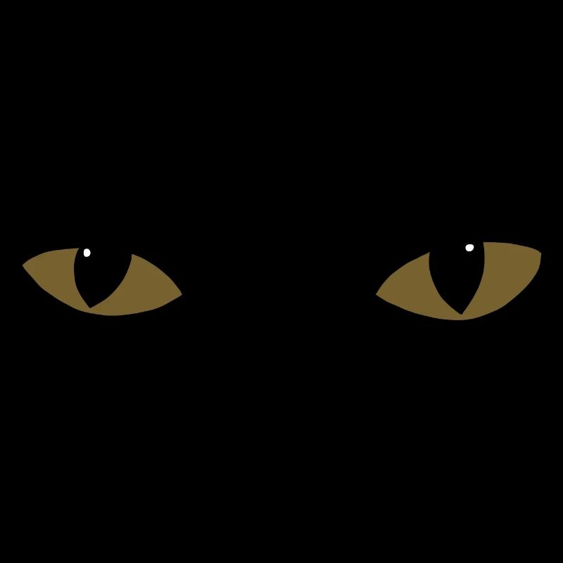 Mysterious cat eyes - bronze