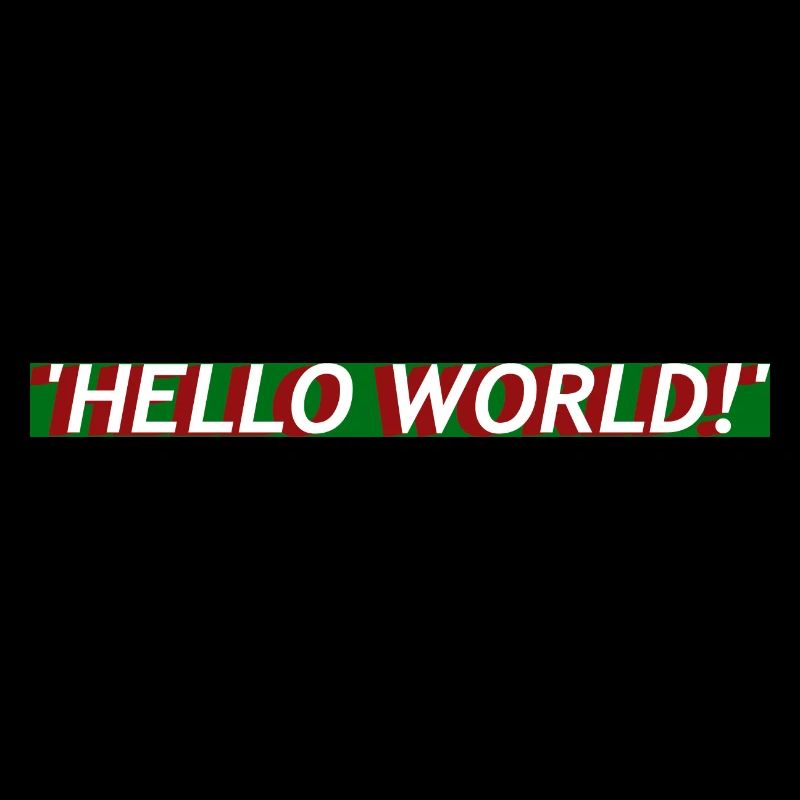 'HELLO World'