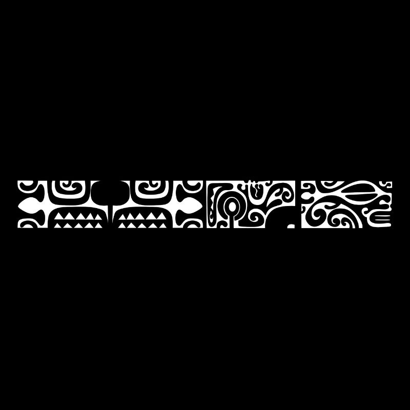 Maori Logo33 White