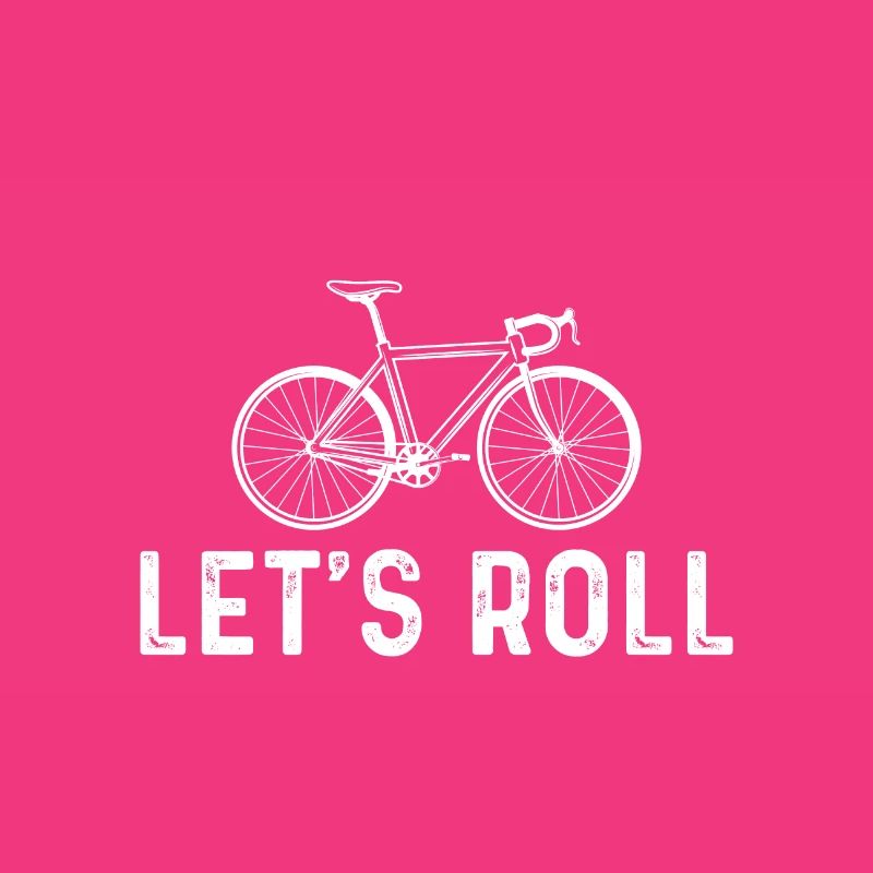 let's roll bicycle cycliste
