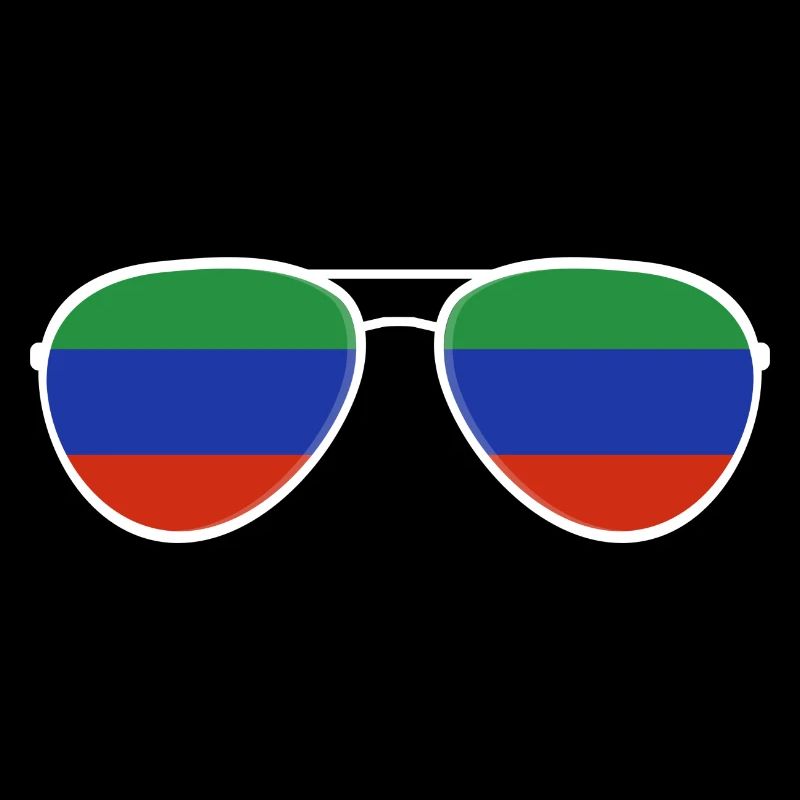 Daghestan Daghestan Daghestan Drapeau Lunettes de soleil