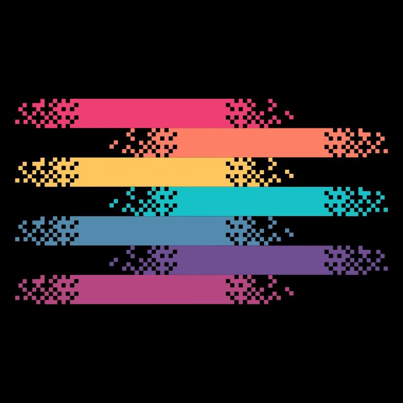 Pride Pixel Flag