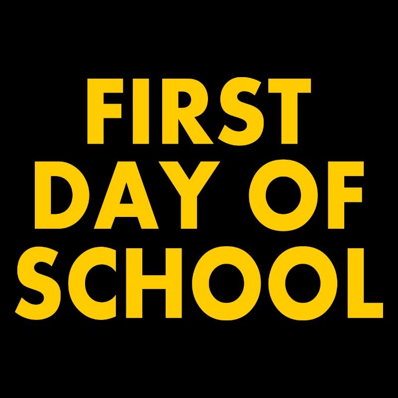 First day of school