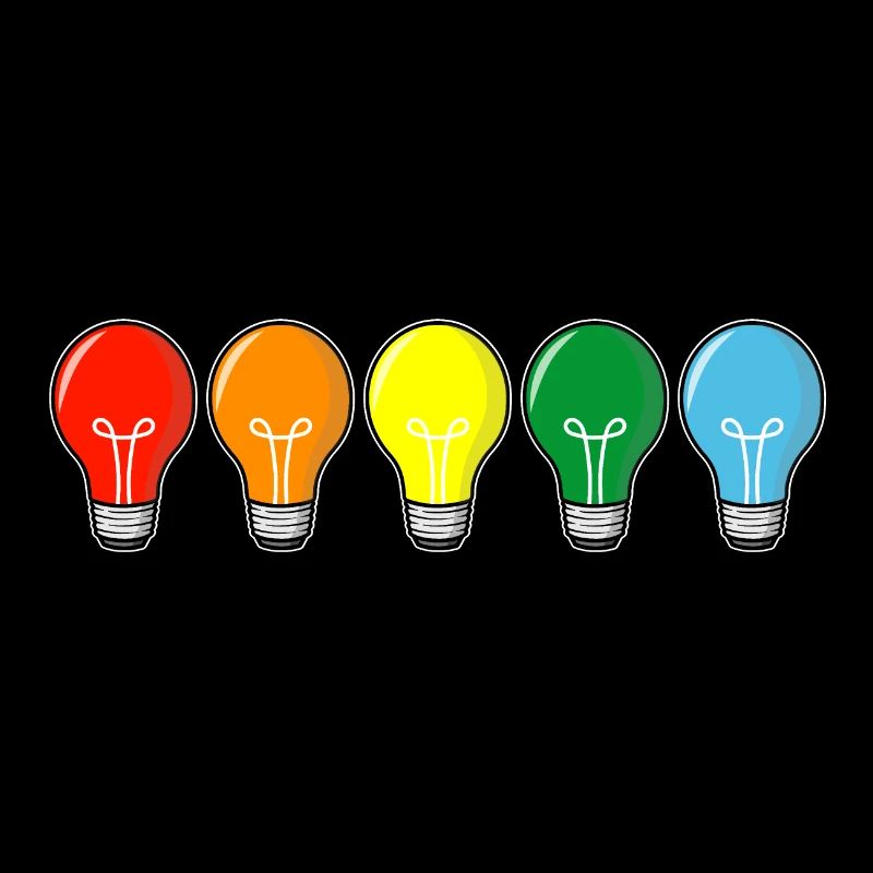 colored light bulbs