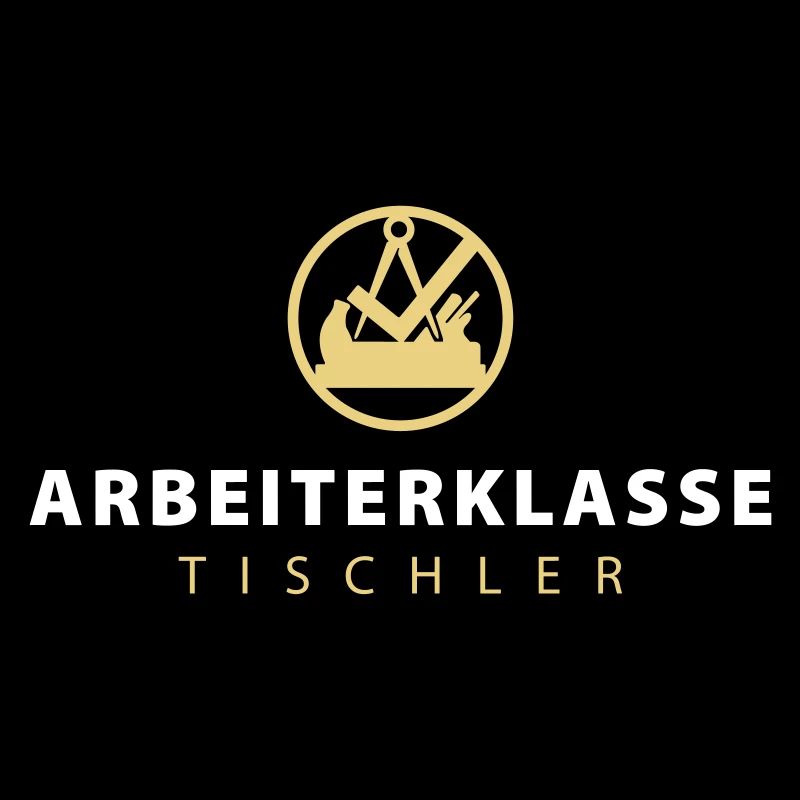 Working class carpenter with guild signs