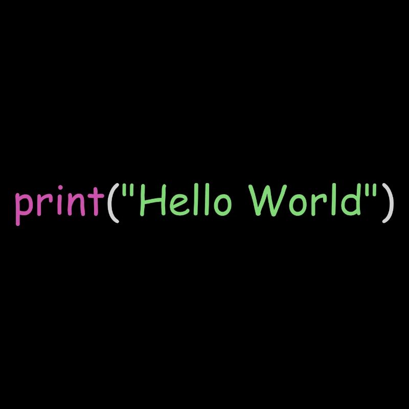 Hello World Programmierung Python C ++ C #