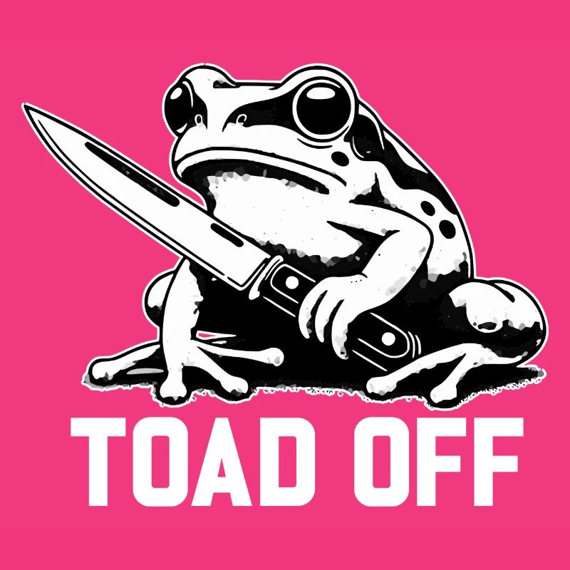 Vintage Frog Toad Meme Grumpy Frog Don't Toad Me
