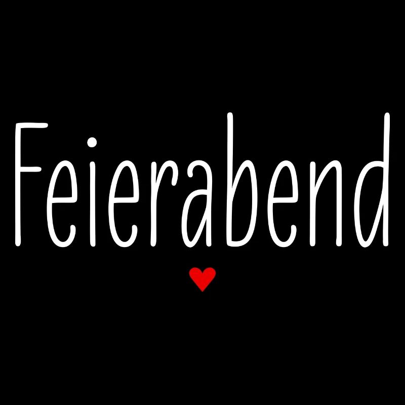 Feierabend, Partnerlook, Gruppenshirt, Party