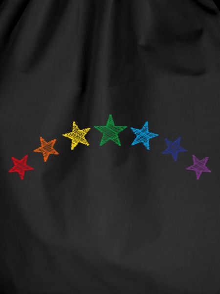 Sterne Regenbogen scribble