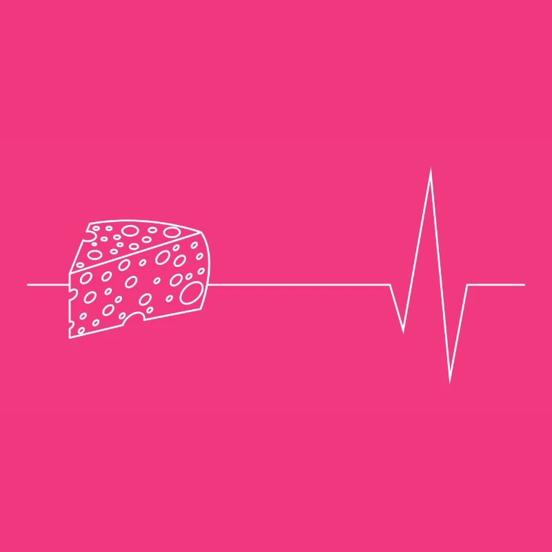 Morceau de fromage Heartbeat Pulse Cheese
