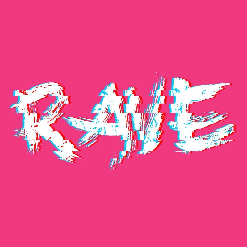 Rave Glitch Trippy Techno