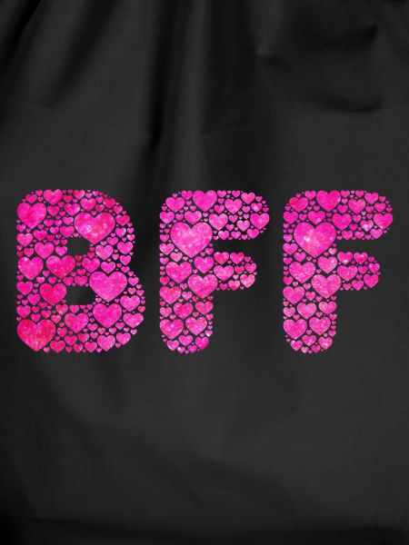 BFF (hearts & letters)
