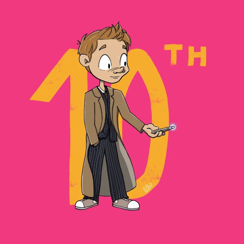 Le 10e Docteur, version chibi