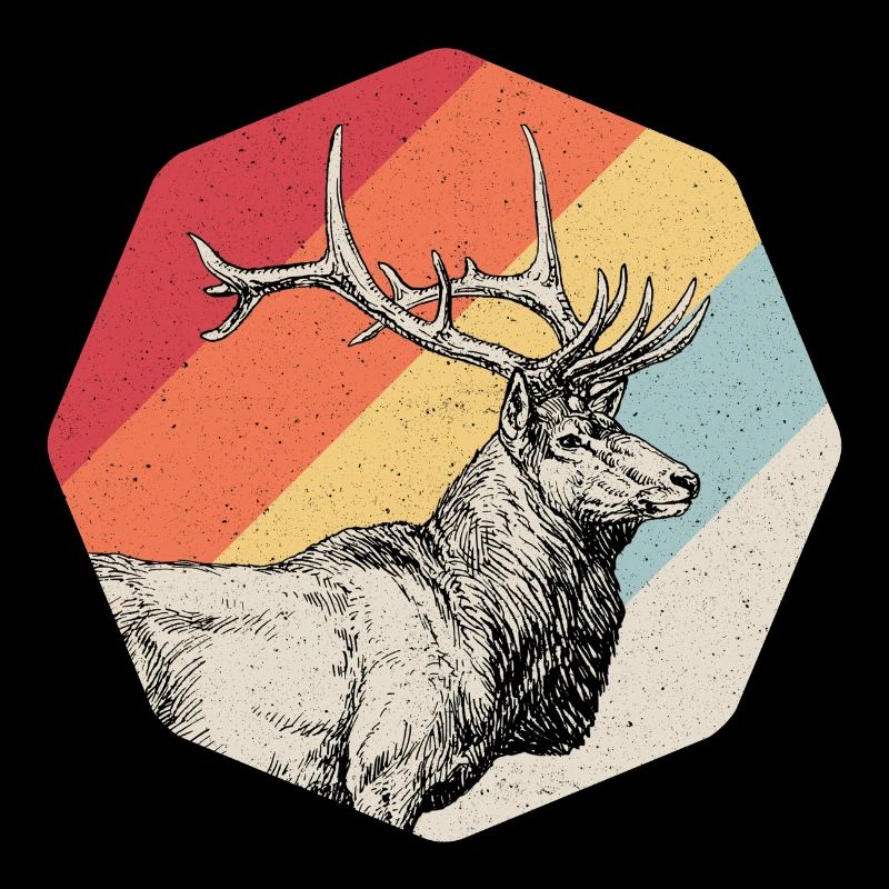 Hirsch Geweih Jäger Jagd Geschenk