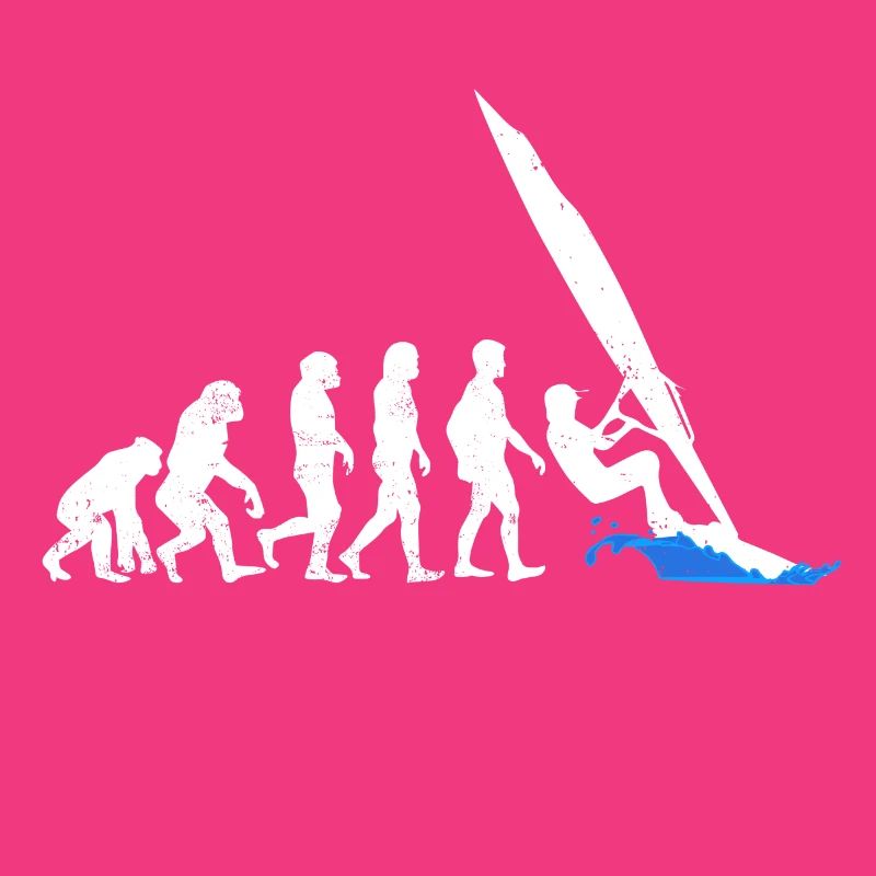 Evolution de l'évolution de la planche à voile